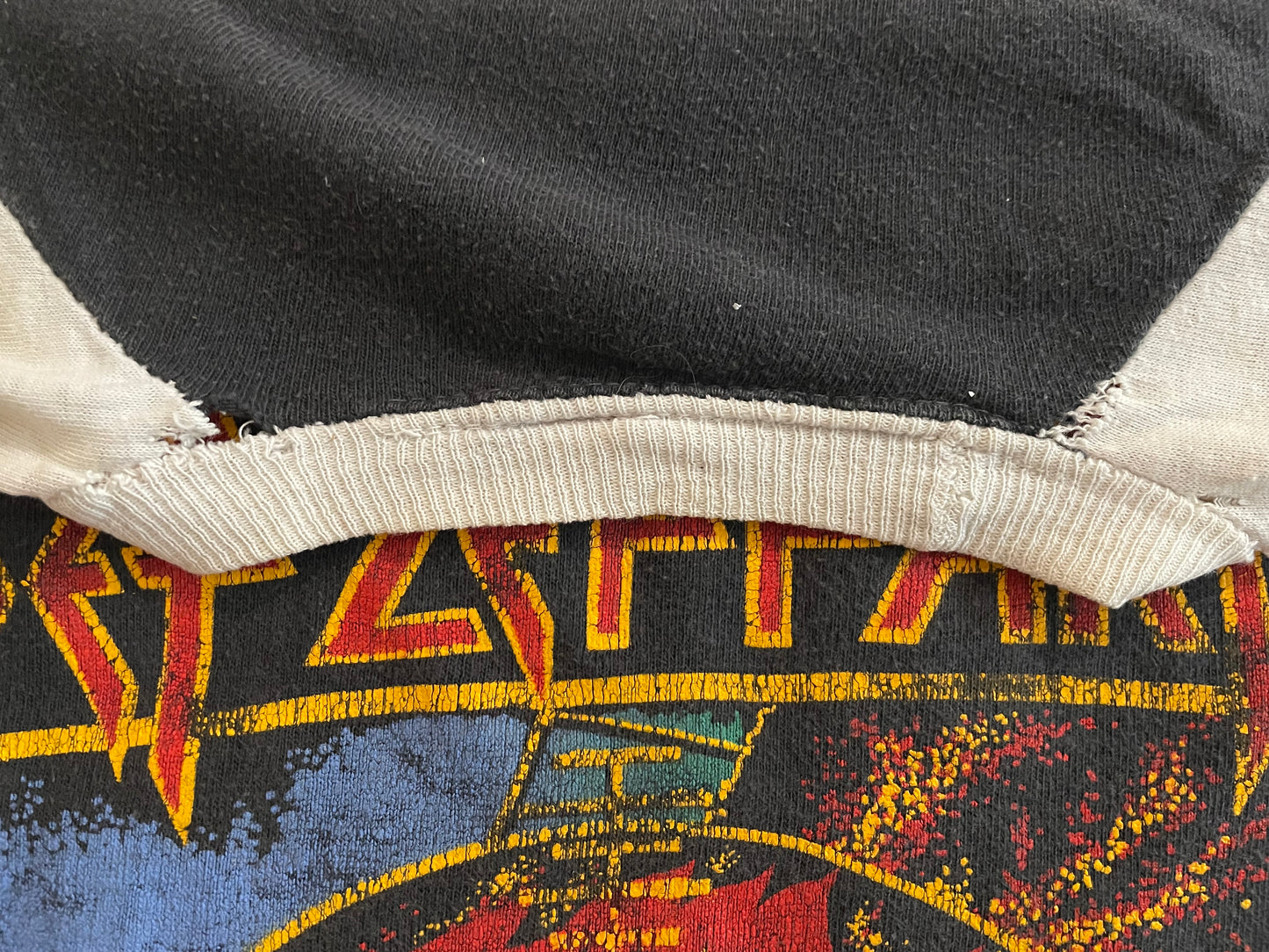 Def Leppard - Pyromania ‘83 Tour - Original Vintage raglan t-shirt