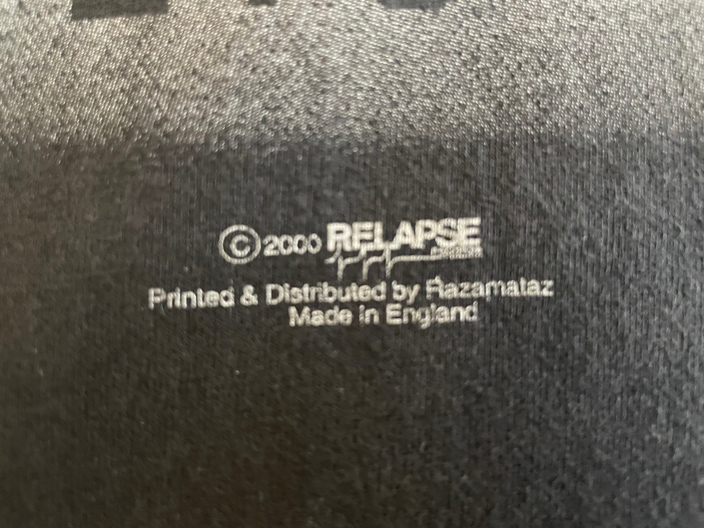 Nasum - Human 2.0 - Original Vintage 2000 t-shirt