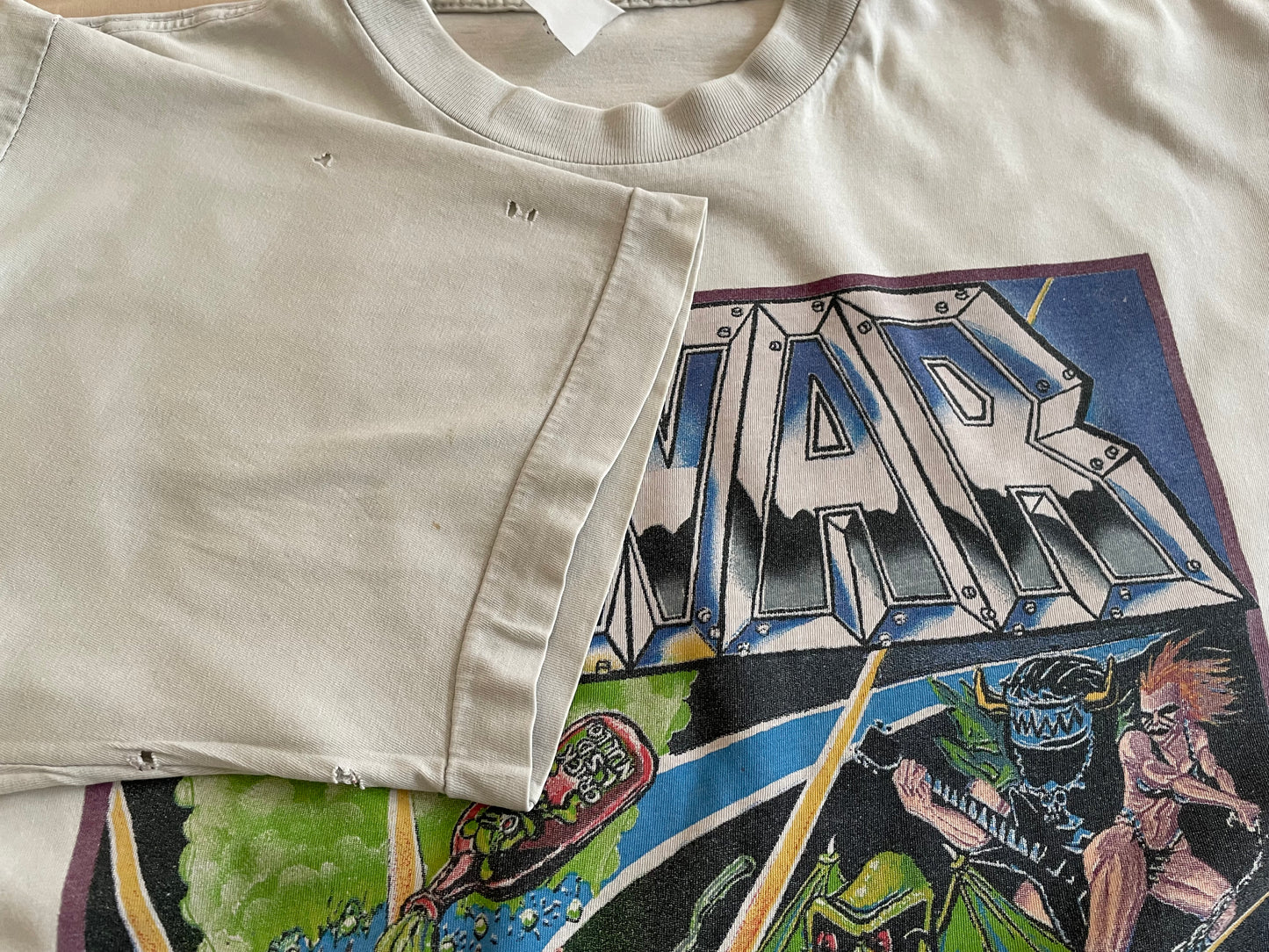 GWAR - When The Shit Hits The Fans - Original Vintage 1994 European Tour t-shirt