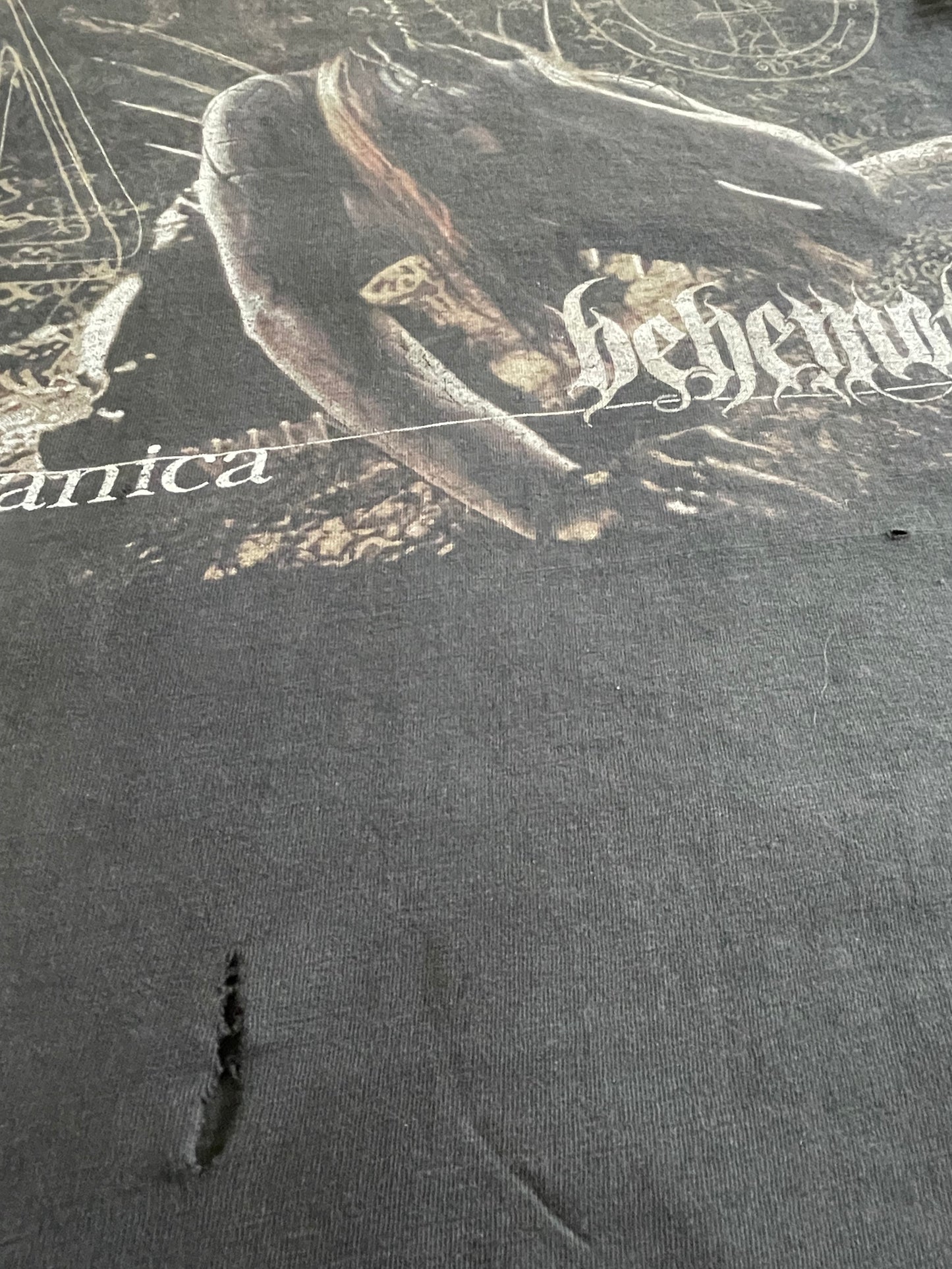 Behemoth - Satanica - Original Vintage 2000 t-shirt