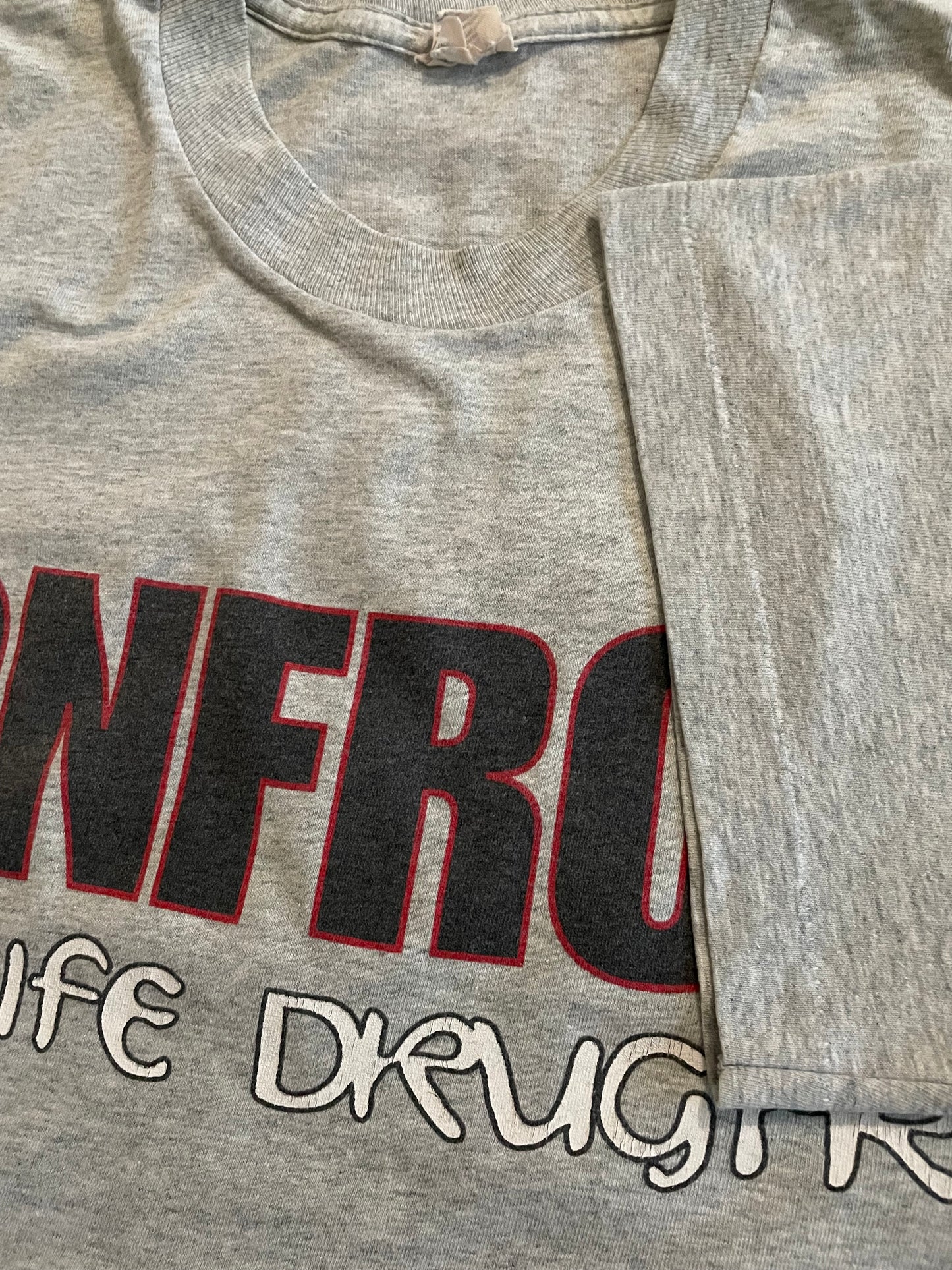 Confront - One Life Drug Free - Original Vintage 90’s t-shirt