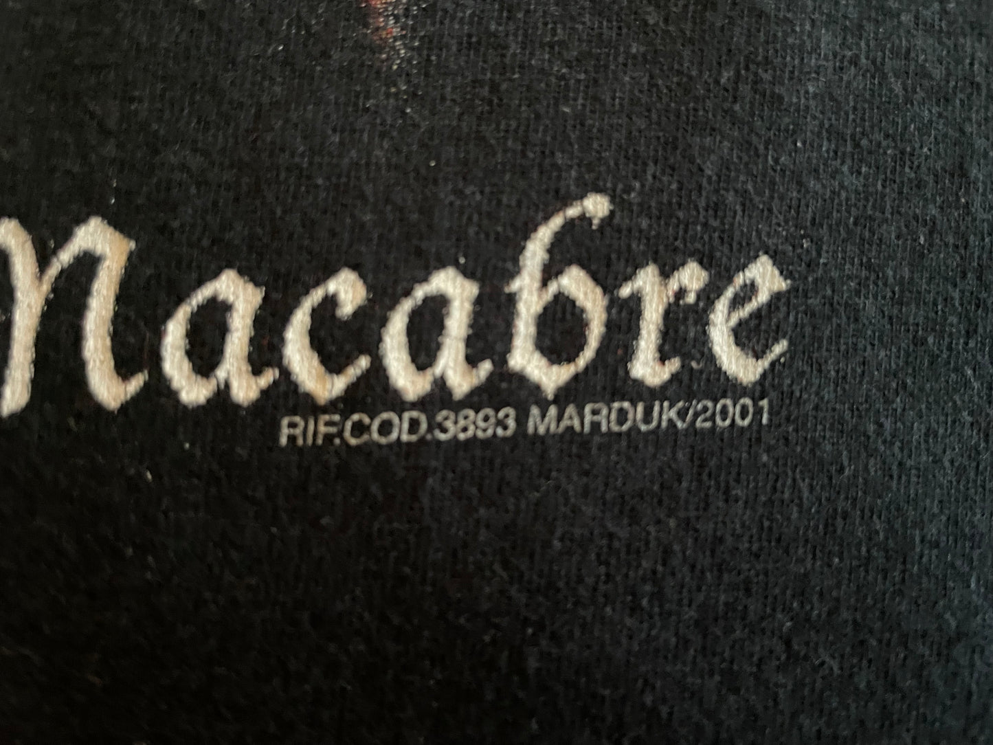 Marduk - La Grande Danse Macabre - Original Vintage ‘01 t-shirt