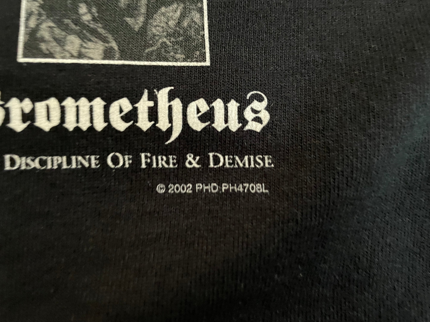 Emperor - Prometheus - Original Vintage 2002 t-shirt