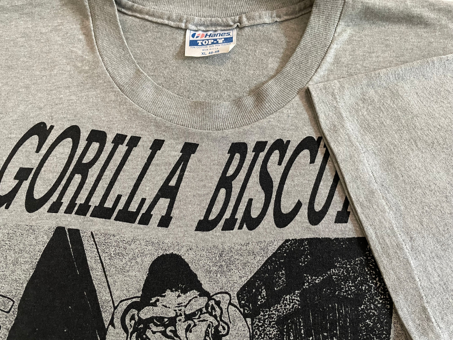 Gorilla Biscuits - Hold Your Ground - Vintage late 80’s t-shirt