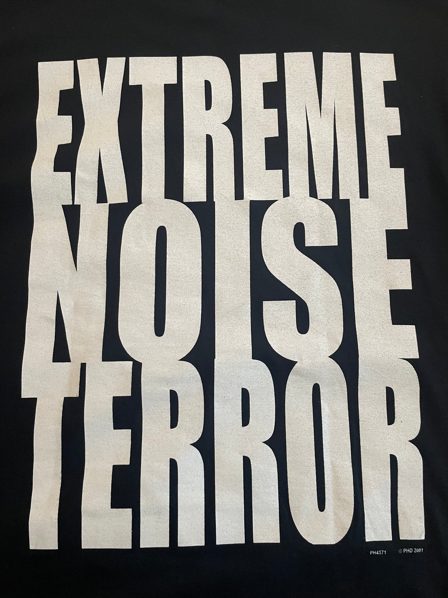 Extreme Noise Terror - Being And Nothing - Original Vintage 2001 t-shirt