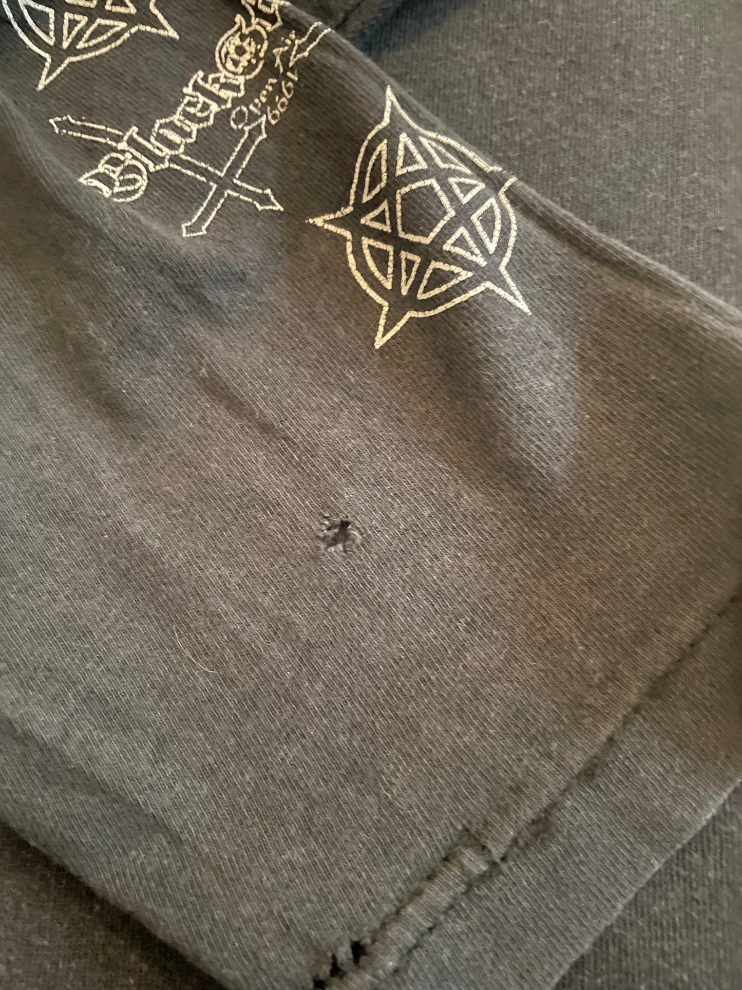 Dynamo Open Air - Black Stage 1999 - Marduk, Dimmu Borgir… Original Vintage Longsleeve