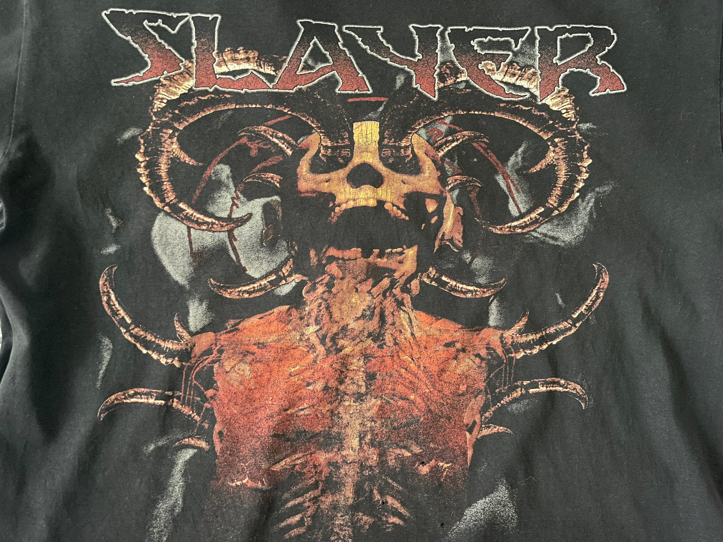 Slayer - Demon Skull - Original Vintage 2000 t-shirt