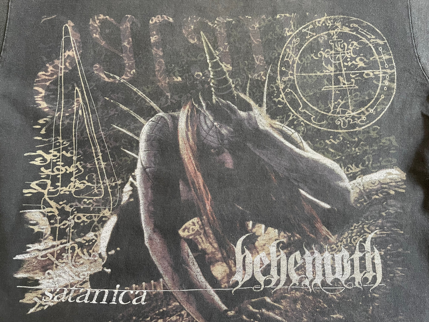 Behemoth - Satanica - Original Vintage 2000 t-shirt