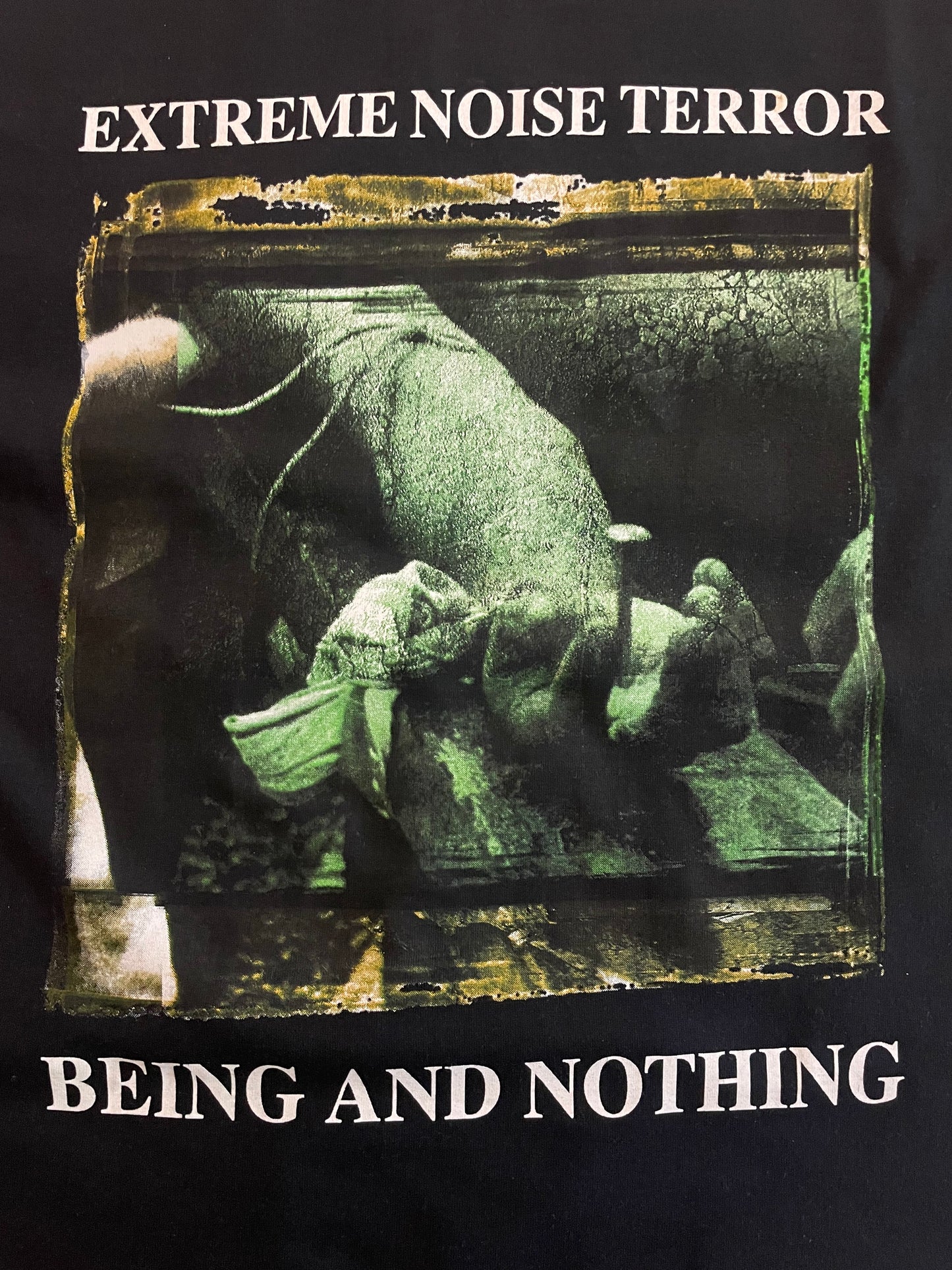 Extreme Noise Terror - Being And Nothing - Original Vintage 2001 t-shirt