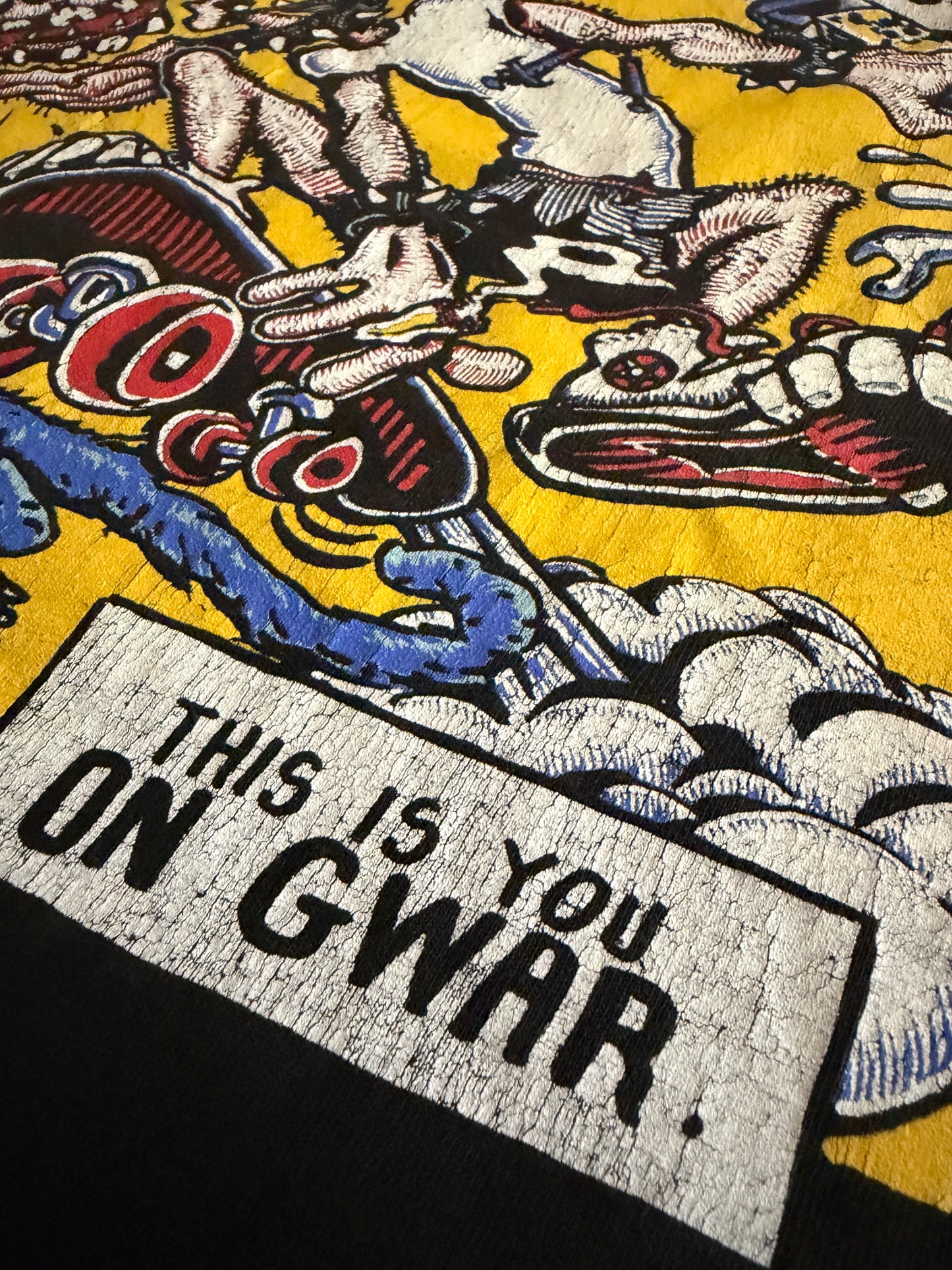 GWAR - This Is You On GWAR - Original vintage 1990 t-shirt
