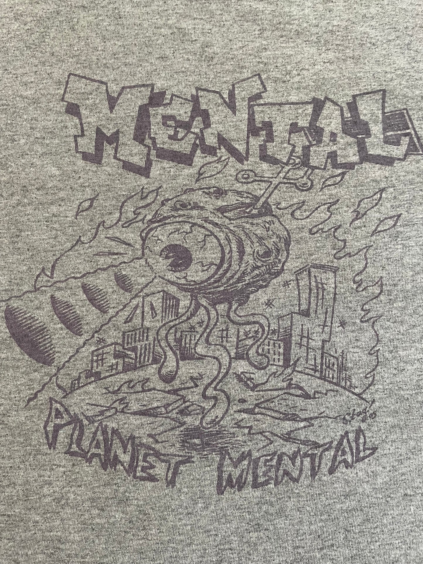 Mental - Planet Mental / World Tour Summer 2005 - Original Vintage t-shirt