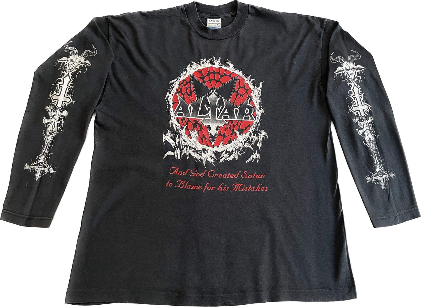 Altar - Youth Against Christ - Original Vintage 90’s Longsleeve