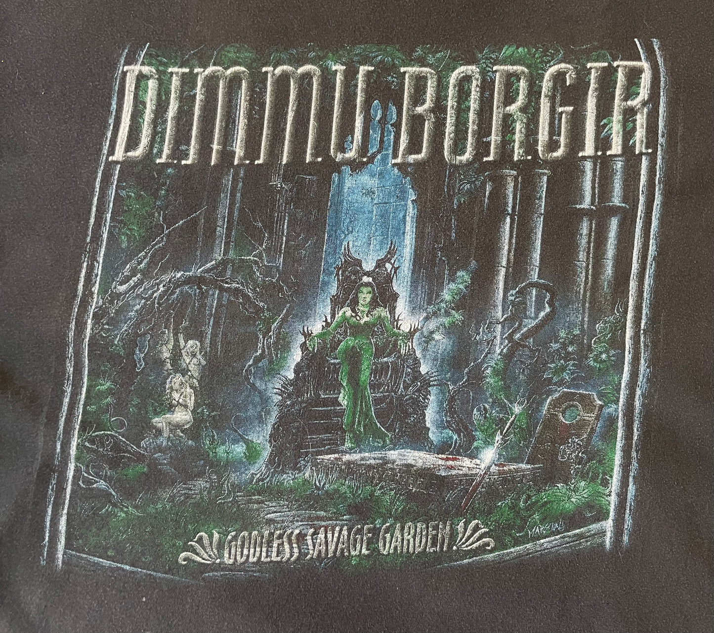 Dimmu Borgir - Godless Savage Garden - Original Vintage 1998 t-shirt