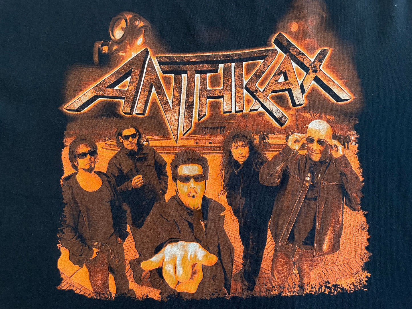 Anthrax - The Idiot Convention - World Tour 2005 - Original Vintage T-shirt