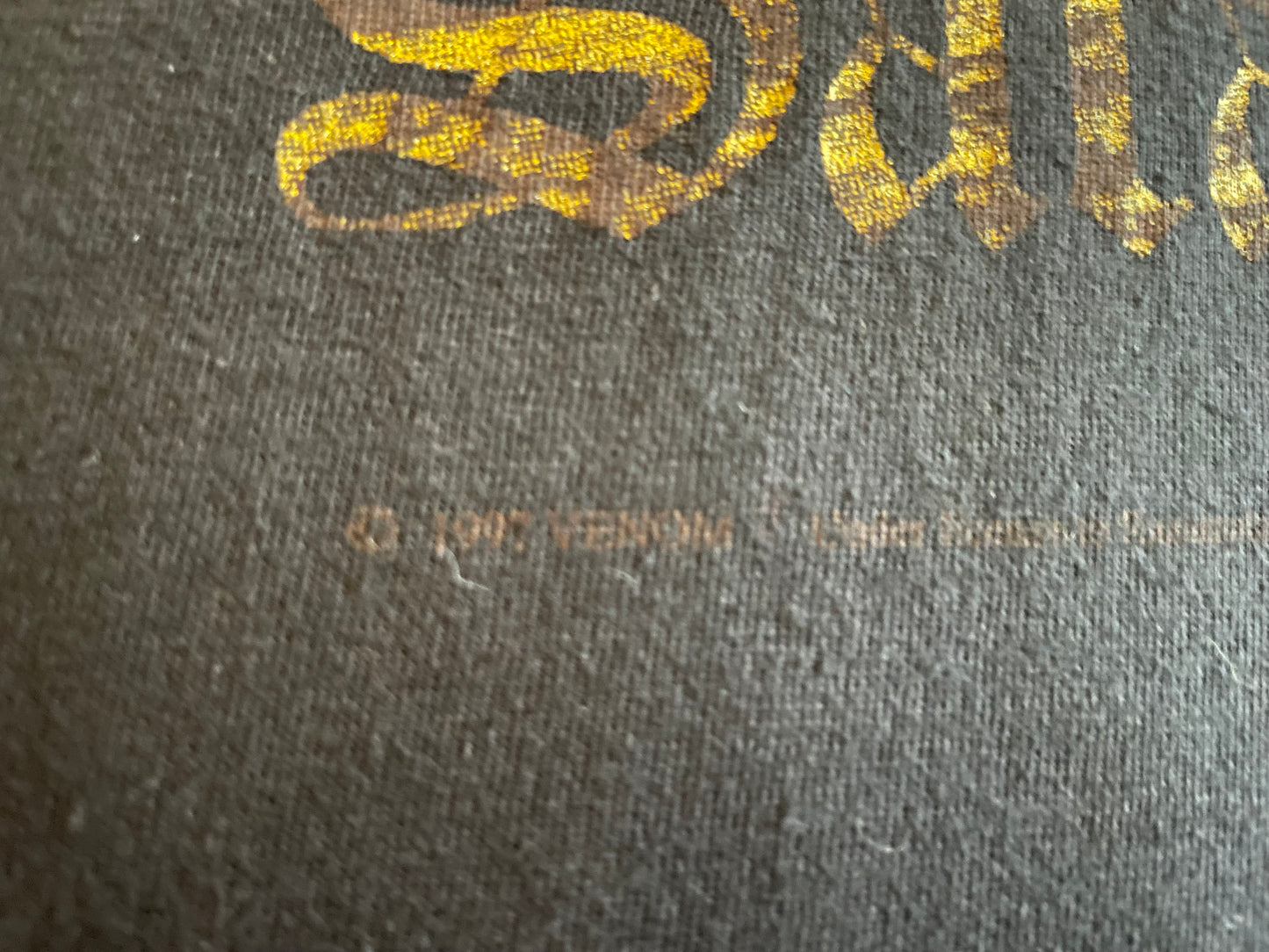 Venom - At War With Satan - Original Vintage 1997 t-shirt