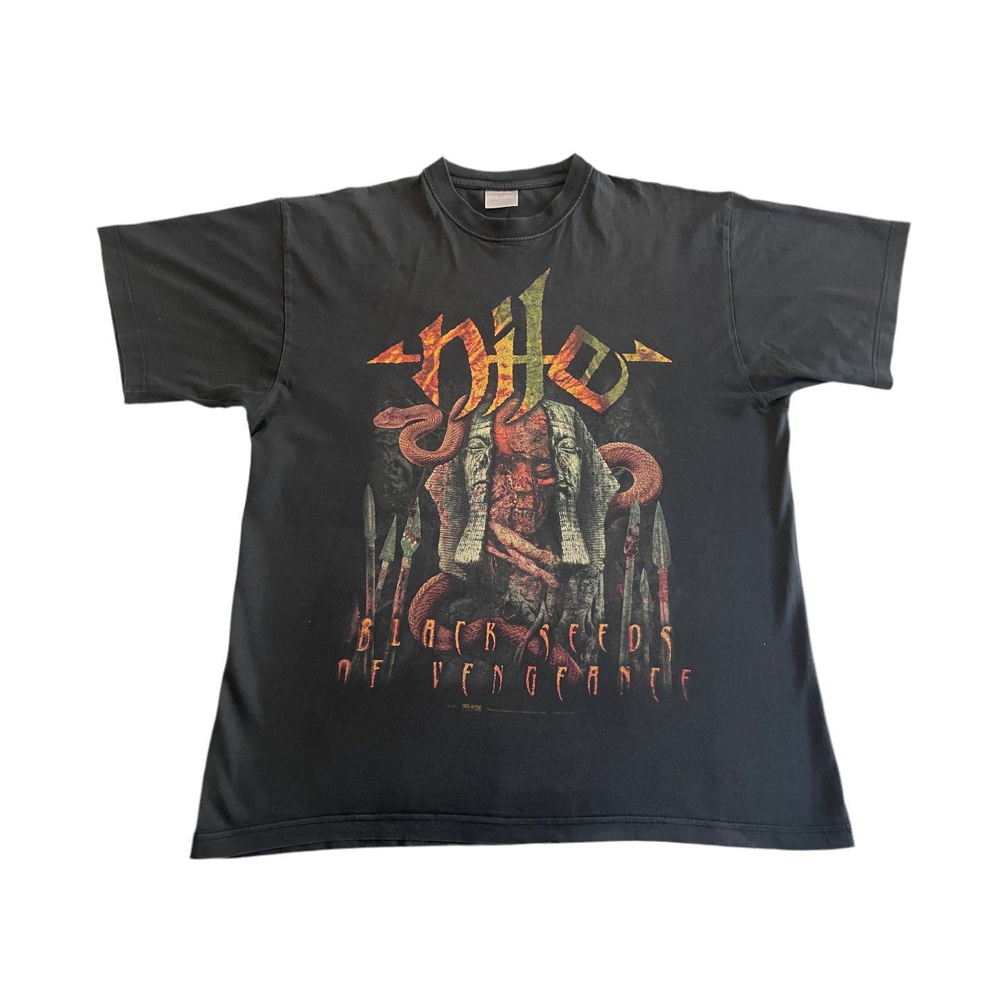 Nile - Black Seeds Of Vengeance - Original Vintage ‘01 t-shirt