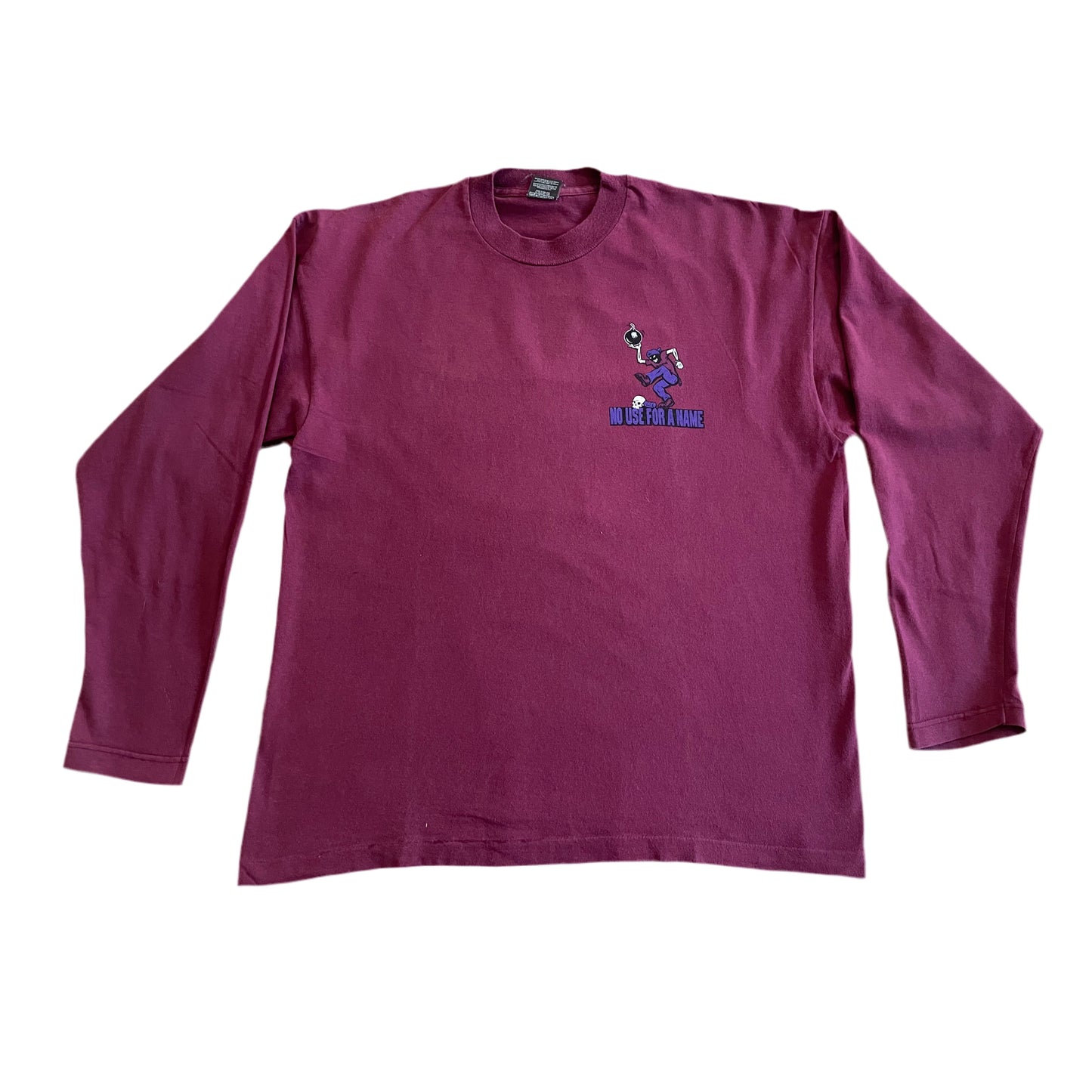 No Use For A Name - Hazardous To Yourself - Tour 93/94 - Original Vintage Longsleeve
