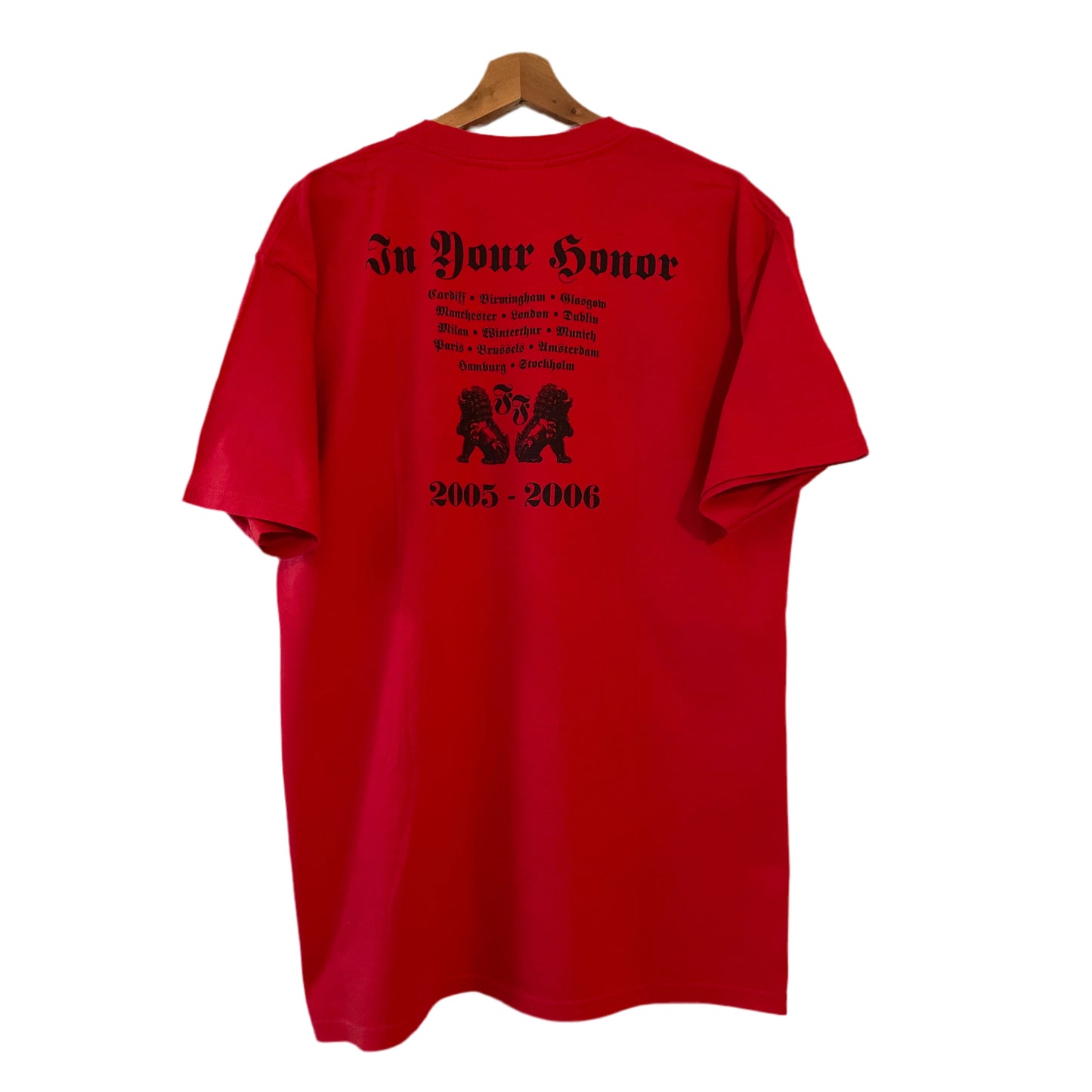 Foo Fighters - In Your Honor - Original Vintage ‘05 European Tour shirt