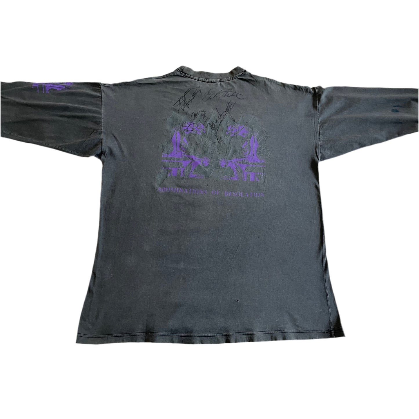 Morbid Angel - Abominations Of Desolation - Original Vintage 1992 ‘signed’ Longsleeve