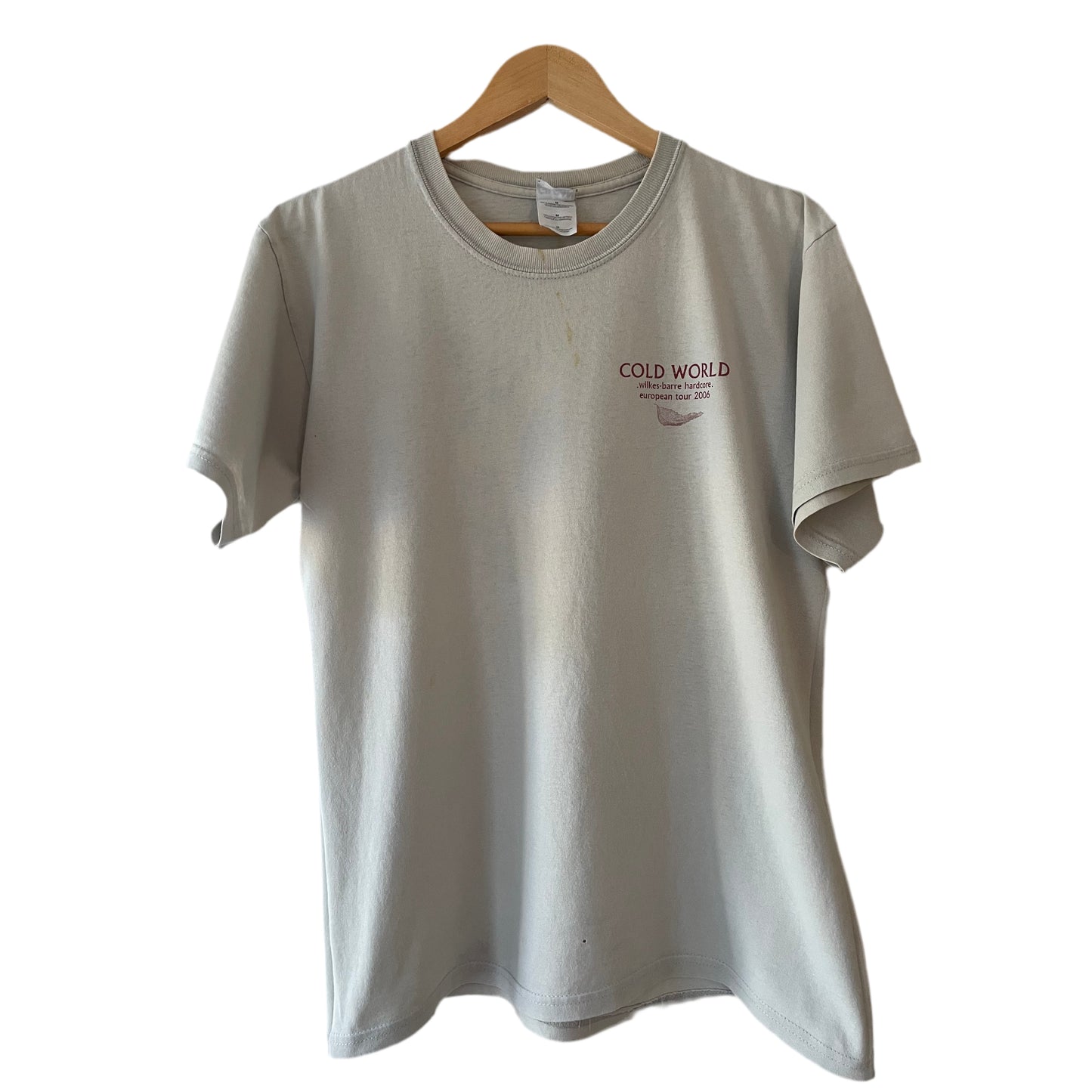 Cold World / Justice - International Playboys European Tour 2006 t-shirt