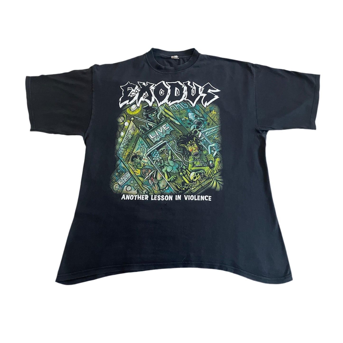 Exodus - Another Lesson In Violence - Live 1997 - Original Vintage t-shirt