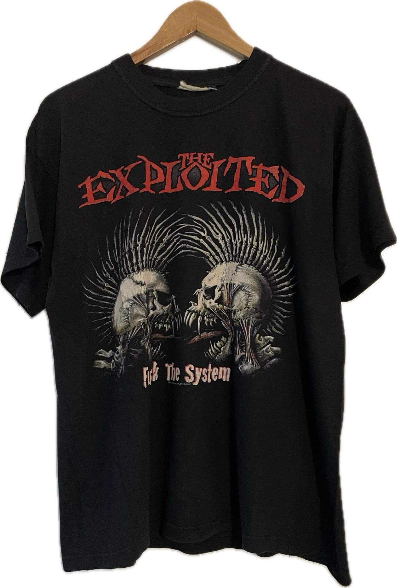 The Exploited - Fuck The System - Original Vintage 2003 t-shirt