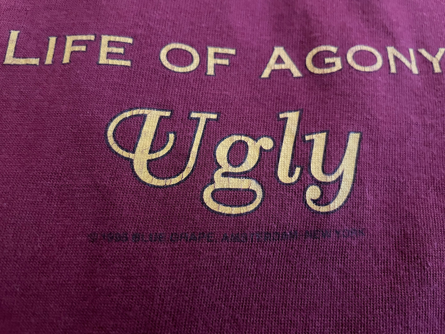 Life Of Agony - Ugly - Original Vintage 1995 Longsleeve