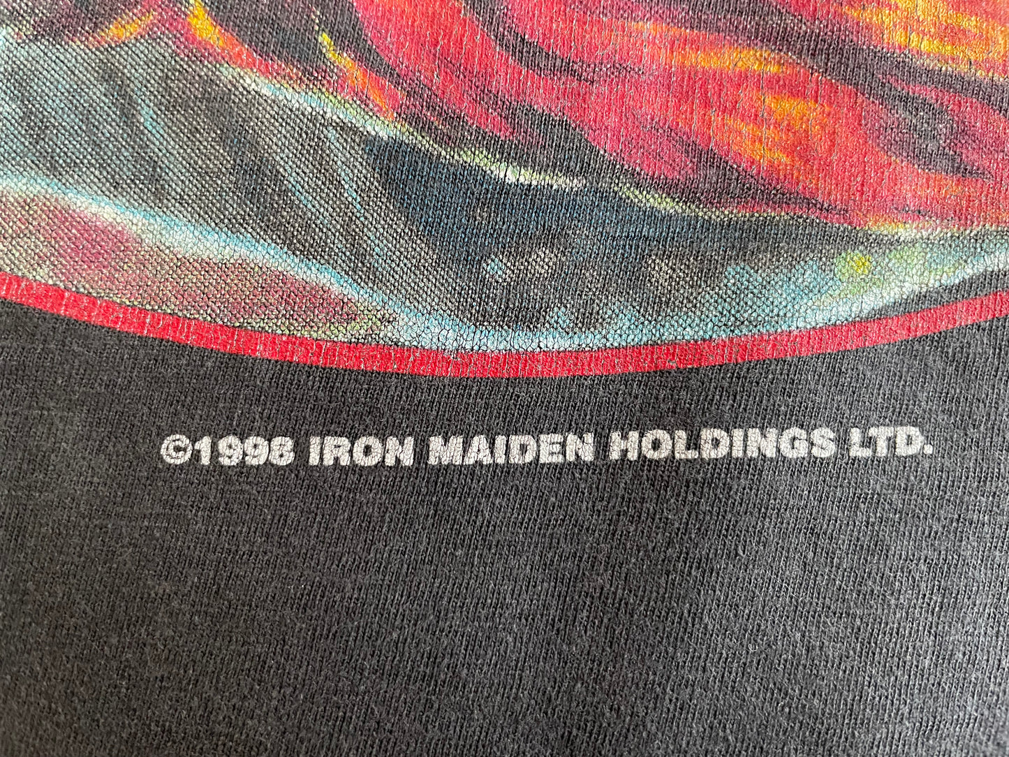 Iron Maiden - Virtual World Tour 1998 - Original Vintage t-shirt