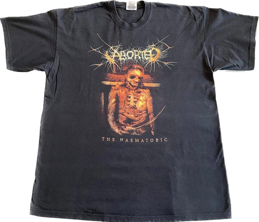 Aborted - The Haematobic - Original Vintage 2004 t-shirt