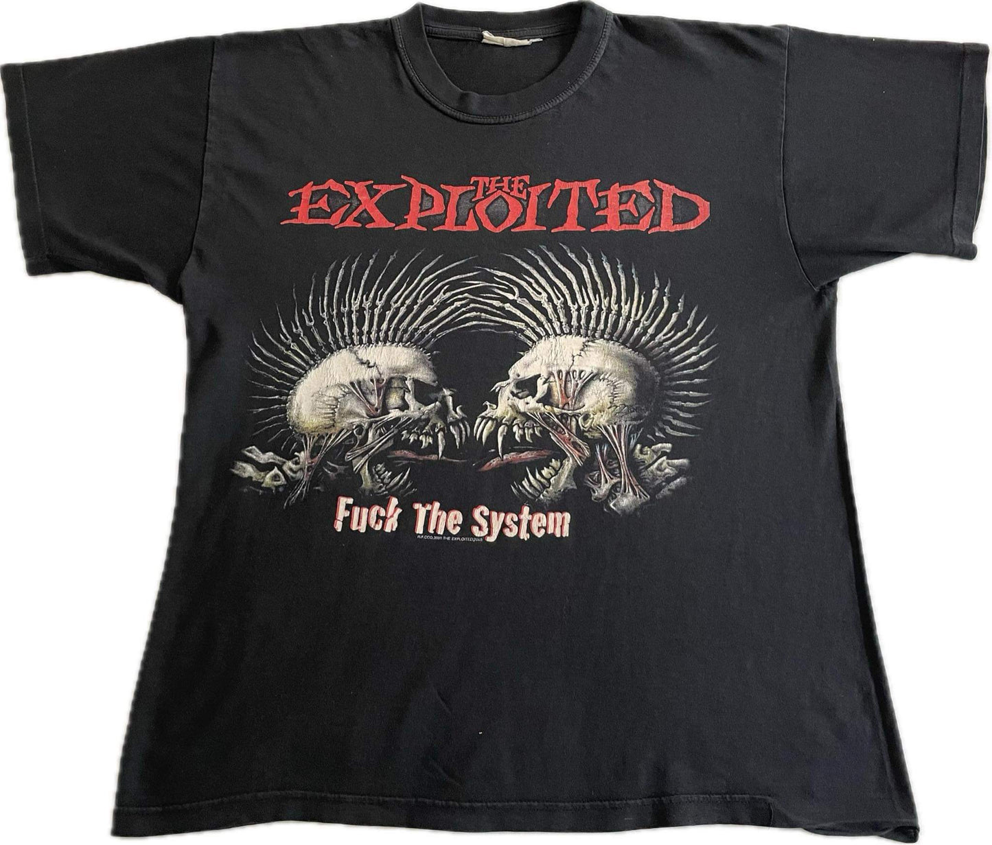 The Exploited - Fuck The System - Original Vintage 2003 t-shirt