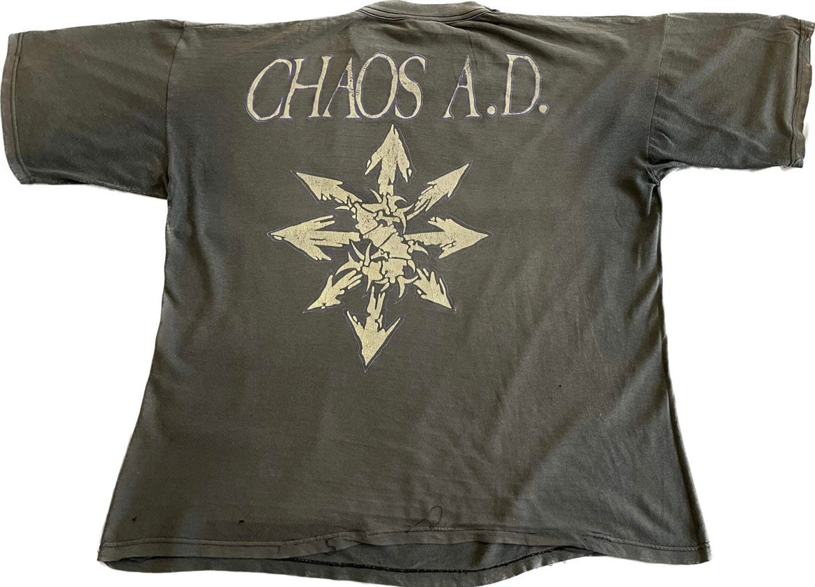 Sepultura - Chaos AD - Original Vintage 1993 t-shirt