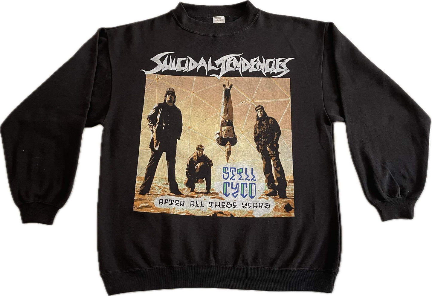 Suicidal Tendencies - Still Cyco After All These Years - European Tour 1993 - Original Vintage Crewneck