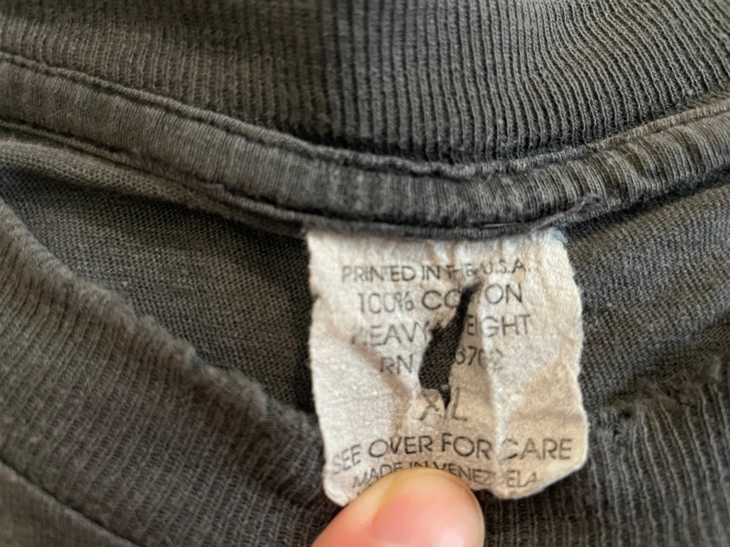 Biohazard - Stopming The World Tour 1991 - Original Vintage 1991 t-shirt