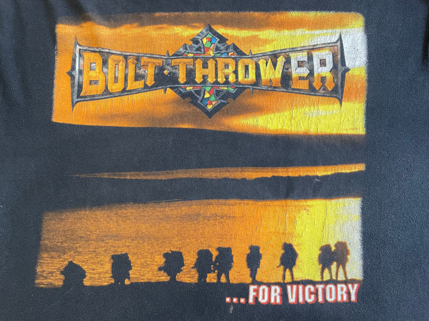 Bolt Thrower - For Victory - European Tour 1995 - Original Vintage Longsleeve