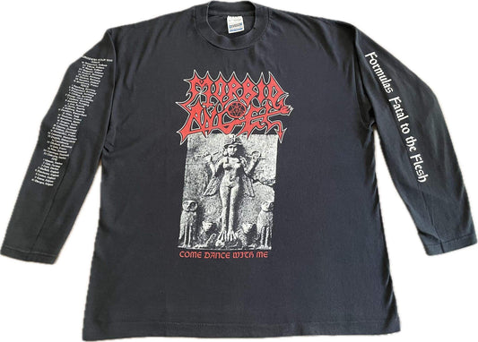 Morbid Angel - Formulas Fatal To The Flesh - European Tour 1998 - Original Vintage Longsleeve