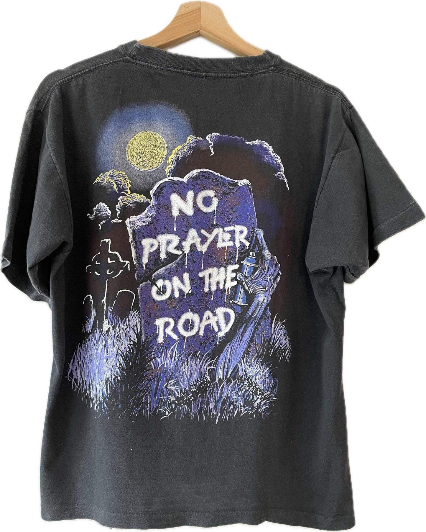 Iron Maiden - No Prayer On The Road - Original Vintage 1990 t-shirt