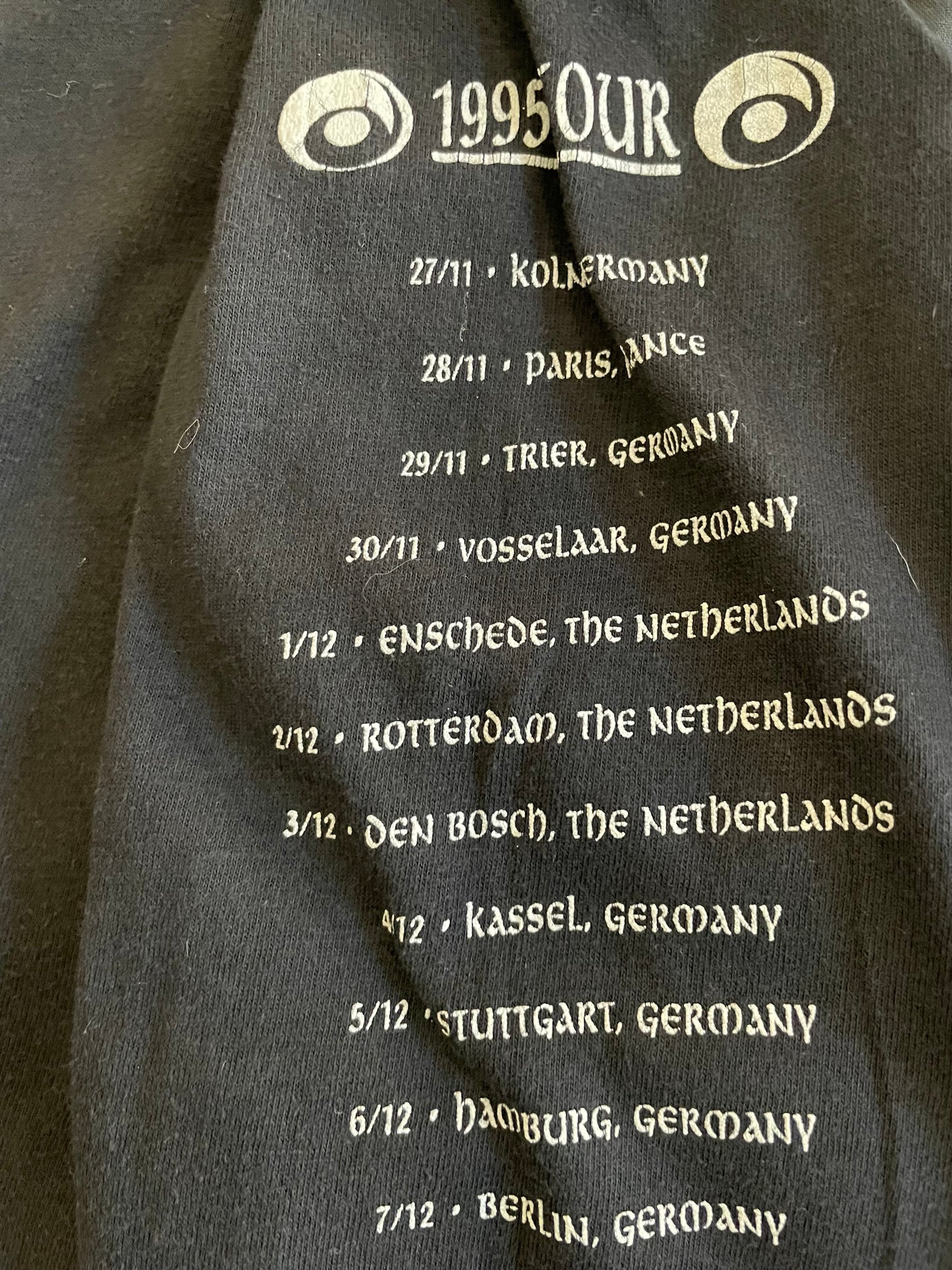 Six Feet Under - Haunted / European Tour 1995 - Original Vintage Longsleeve