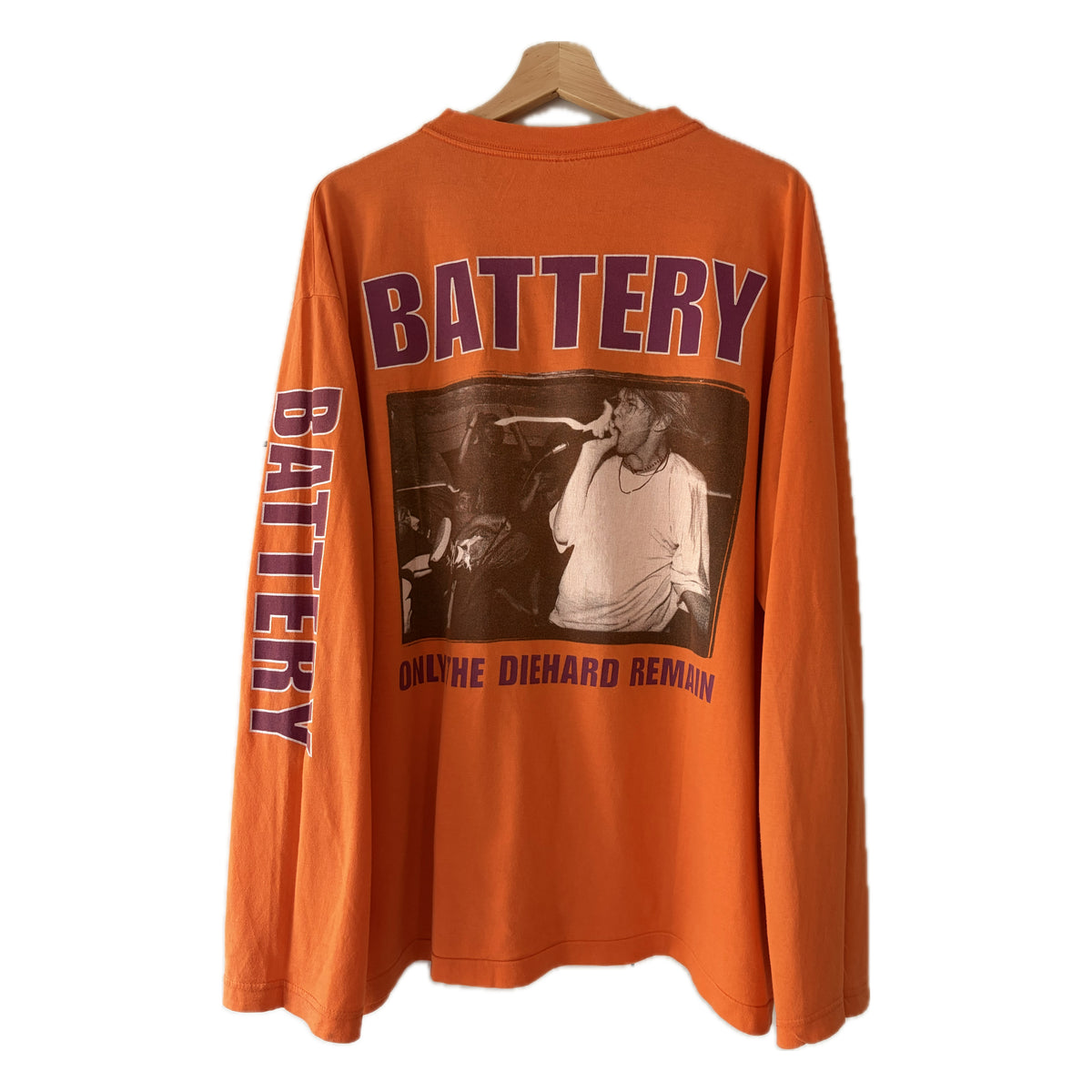 Battery - Only The Diehard Remain - Original Vintage 90’s Longsleeve