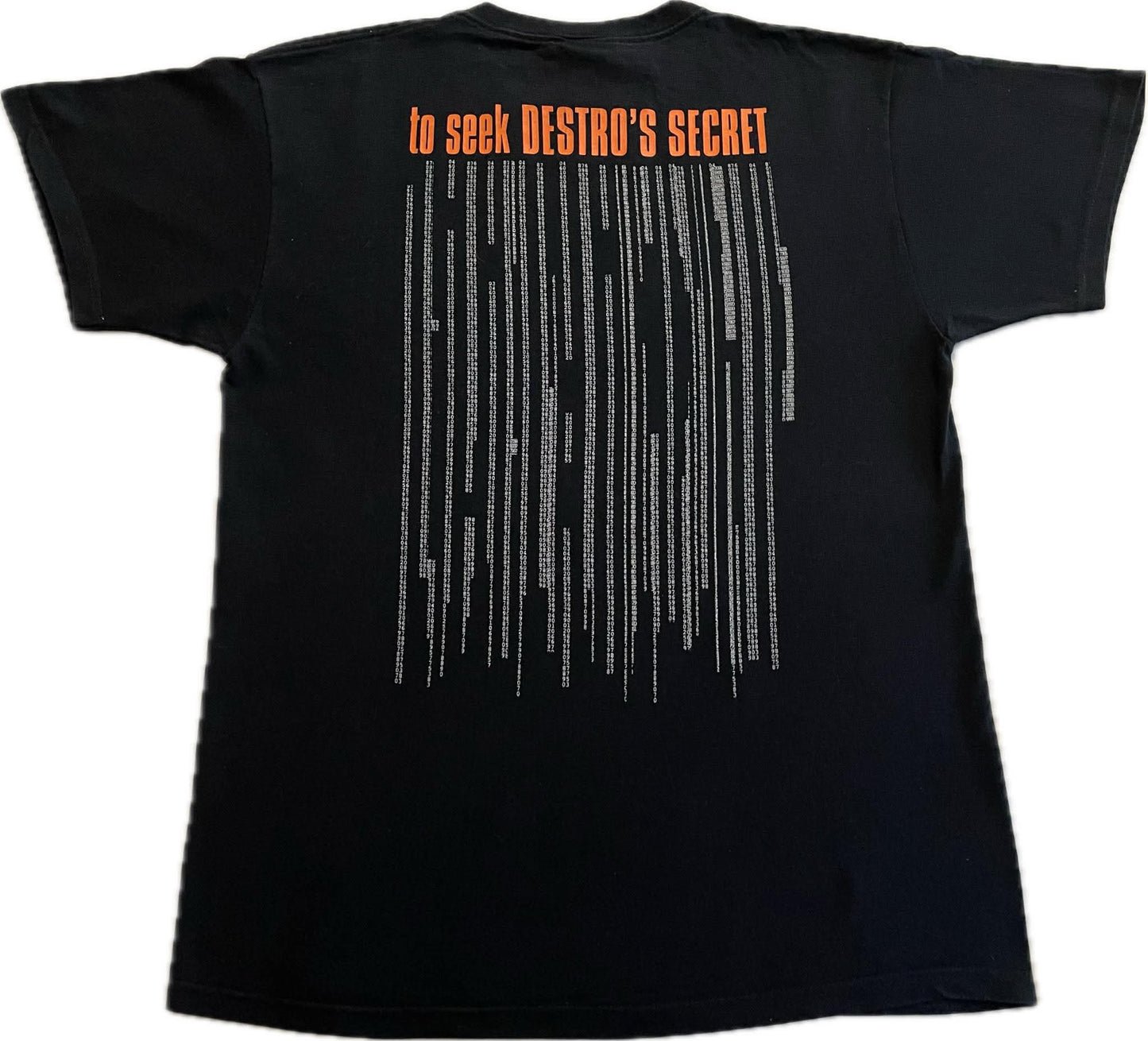 The Dillinger Escape Plan - To Seek Destro’s Secret - Original Vintage 1999 t-shirt