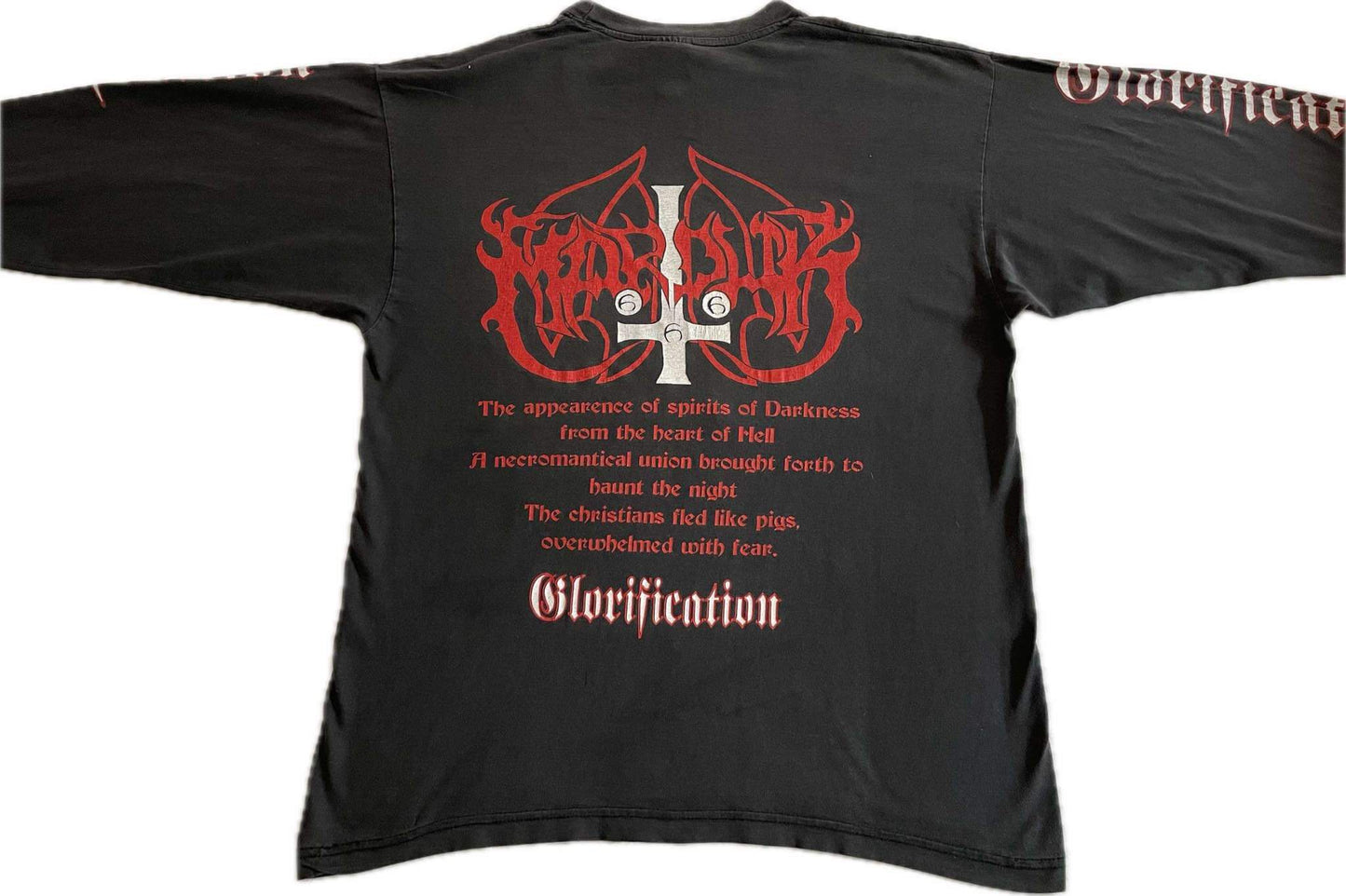 Marduk - Glorification - Original Vintage 1996 Longsleeve