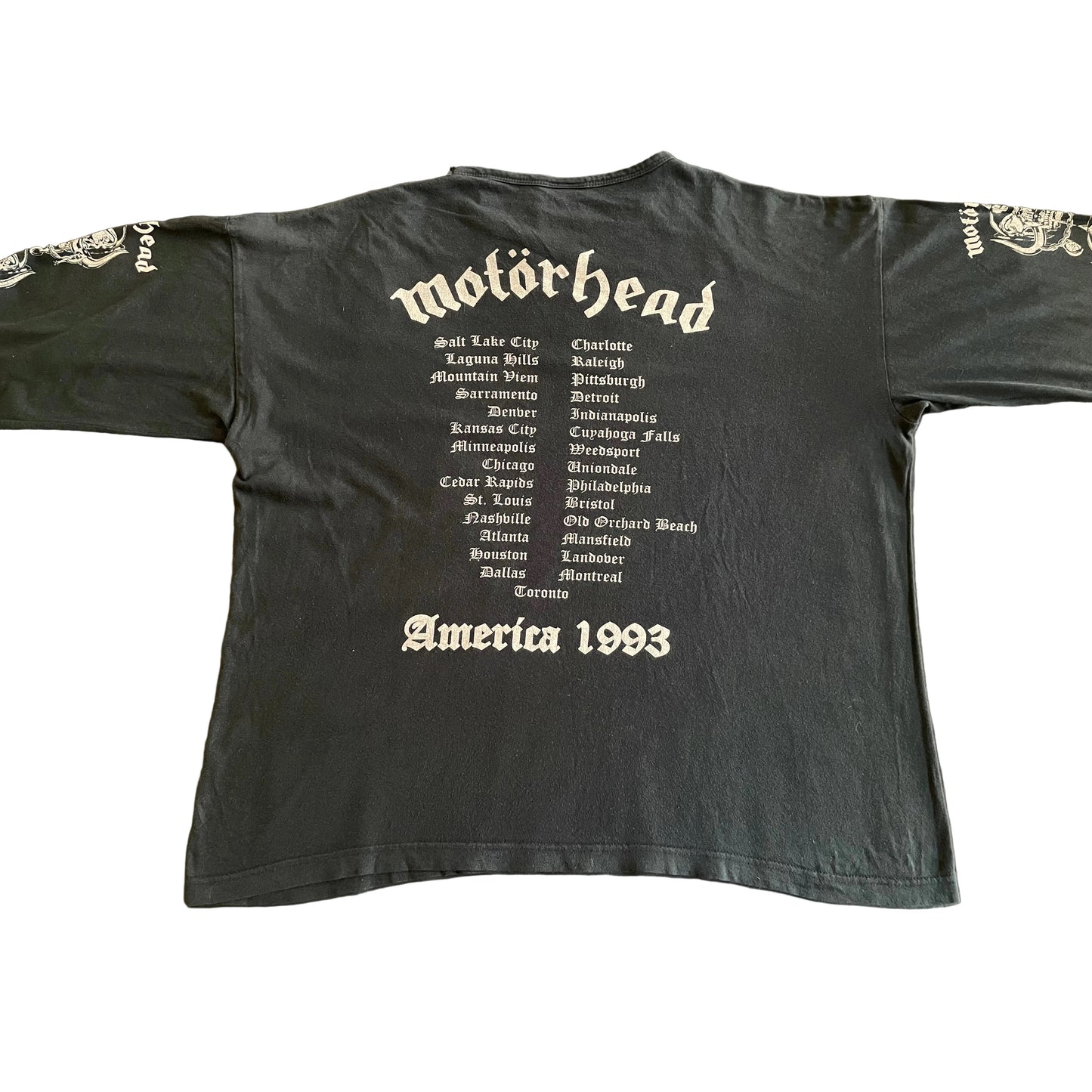 Motörhead - Bastards / America 1993 - Original Vintage Longsleeve