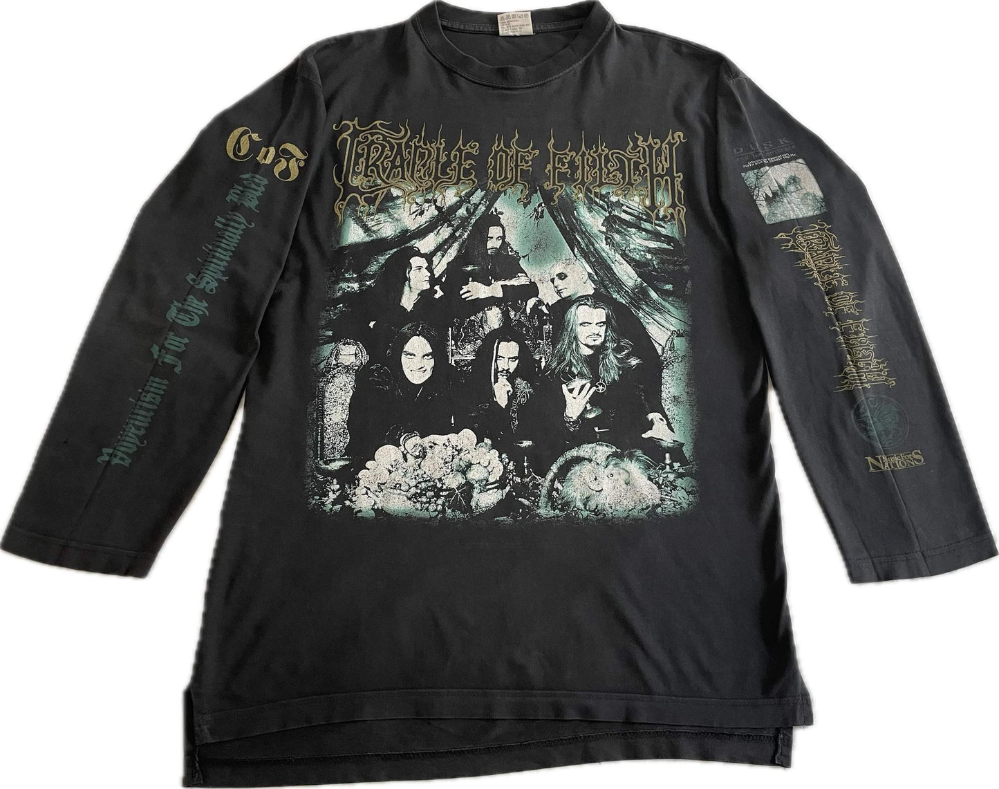 Cradle Of Filth - Dusk And Her Embrace / Funeral In Carpathia - Original Vintage 1996 Longsleeve