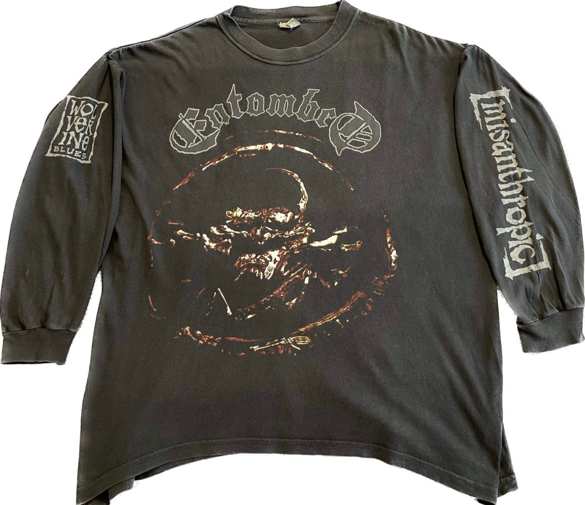 Entombed - Wolverine Blues / Misanthropic - Original Vintage 1993 Longsleeve