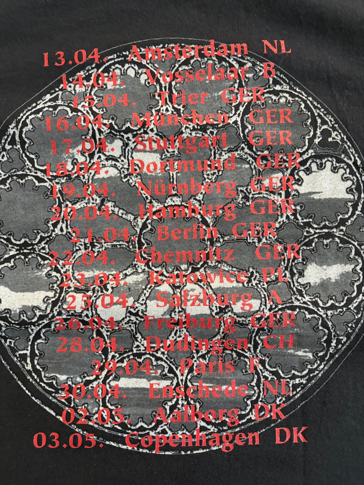 Grave - Soulless / European Tour 1995 - Original Vintage Longsleeve