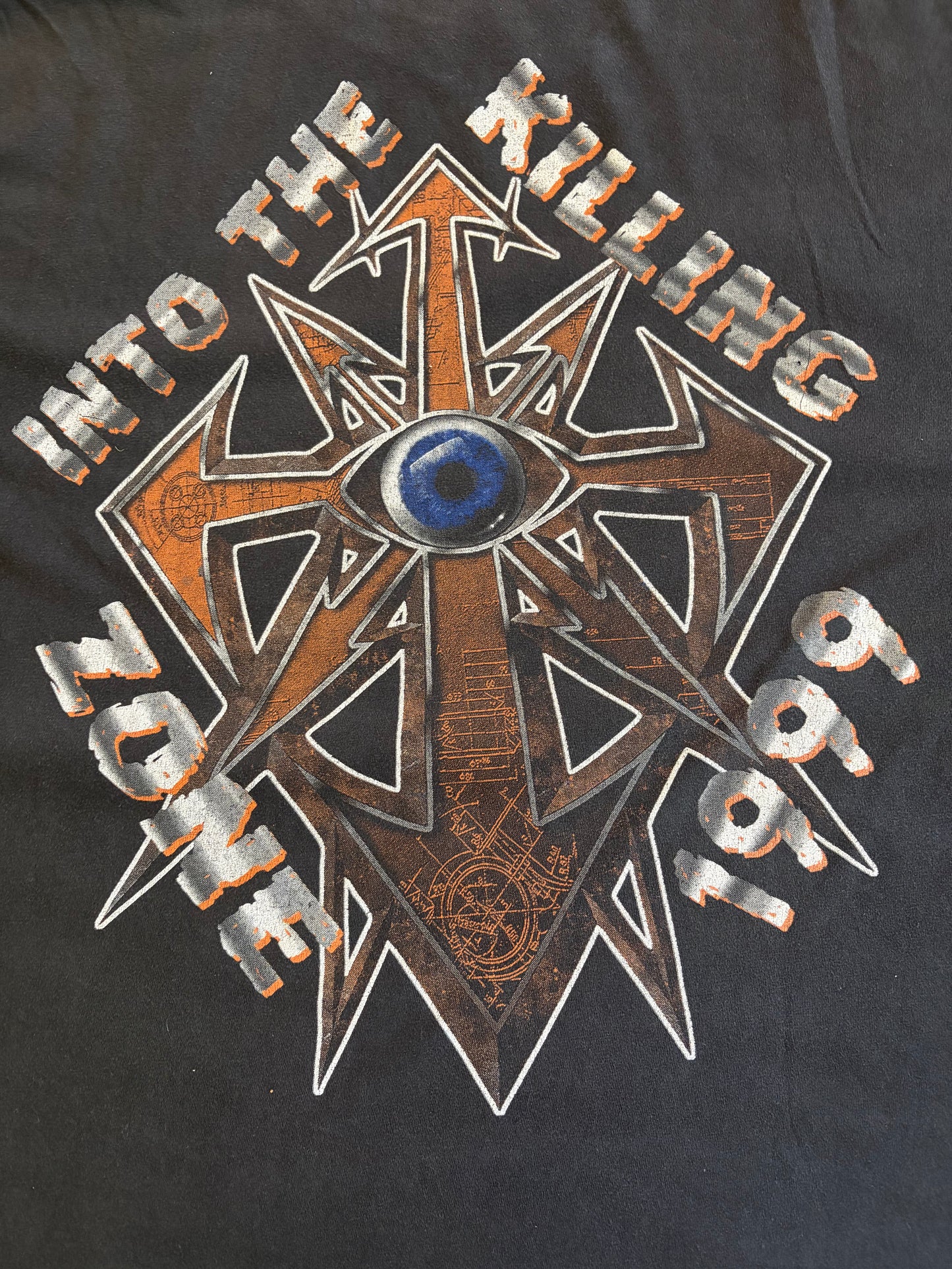 Bolt Thrower - Into The Killing Zone 1999 - Original Vintage T-Shirt
