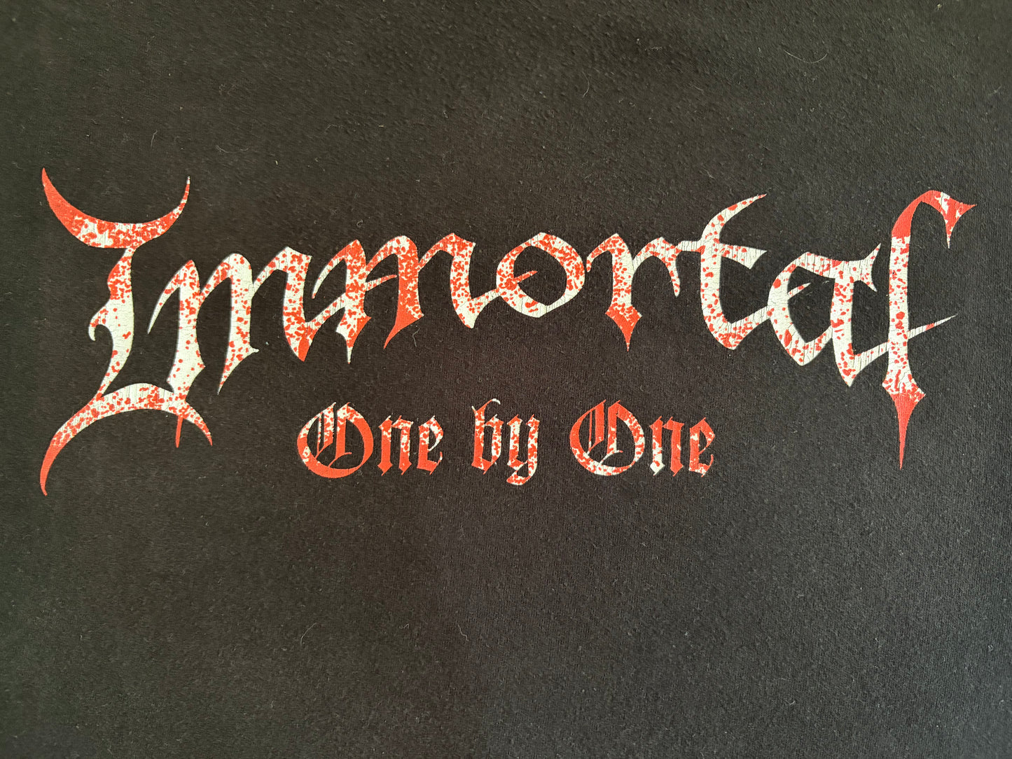 Immortal - One By One - Original Vintage 2002 T-Shirt