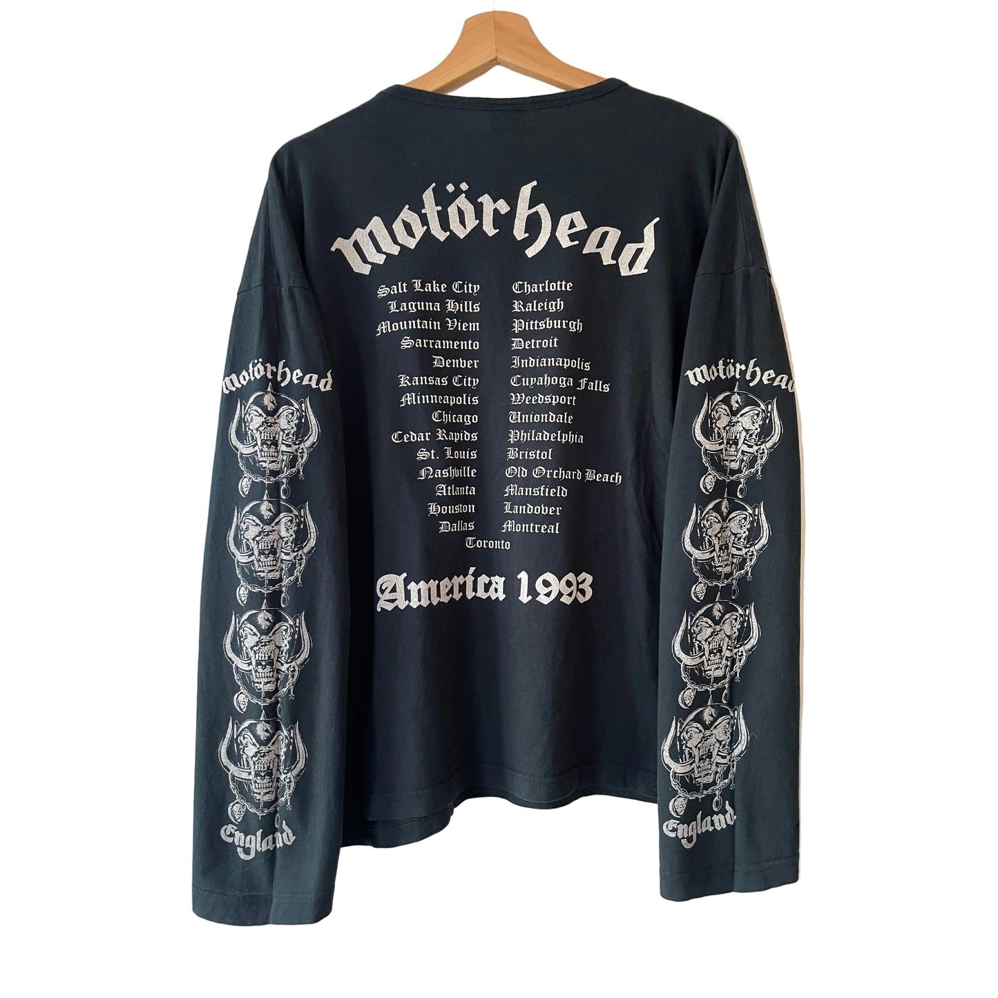 Motörhead - Bastards / America 1993 - Original Vintage Longsleeve