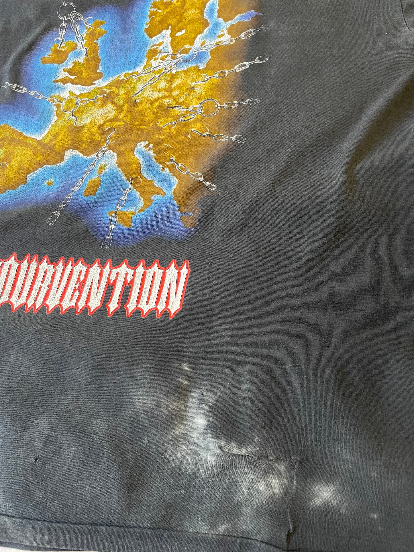 Slayer - European Intourvention - Original 1994 Vintage t-shirt