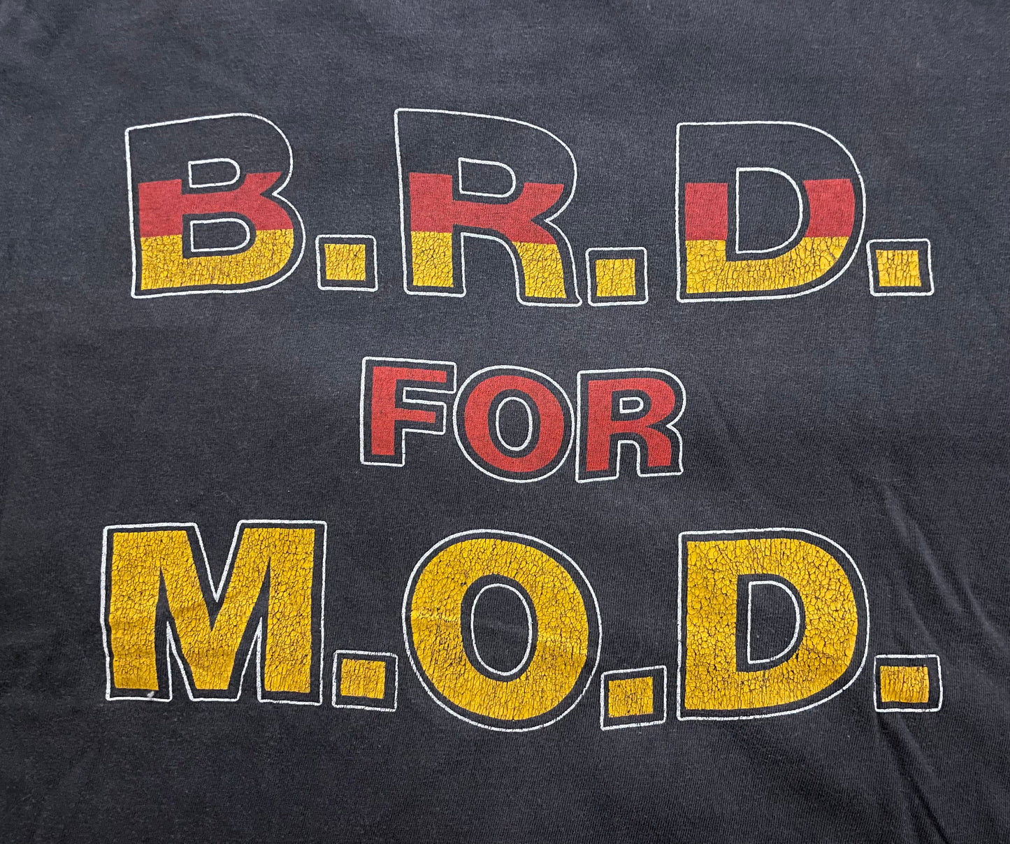 Method Of Destruction - BRD for MOD - Original Vintage 1987 t-shirt