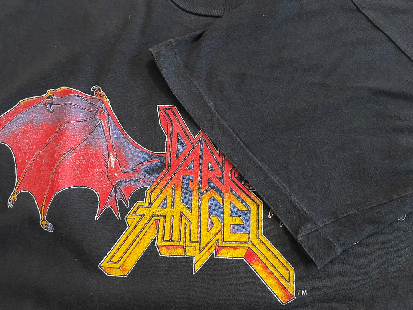 Dark Angel - The L.A. Caffeine Machine - Original Vintage 1989 t-shirt